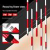 Benchmark Aluminum Alloy Measurement Pole: Thickened, Red and White Scale, Available In 2m, 3m, and 5m Lengths for Engineering Surveying.