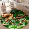 Personalized Boston Celtics Round Chair Office Rug - Perfect for Mat, Office Chair & More - Ideal Gift for Birthdays and Holidays