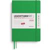 Leuchtturm1917 A5 Weekly Vertical Spring Leaf Diary January 2026