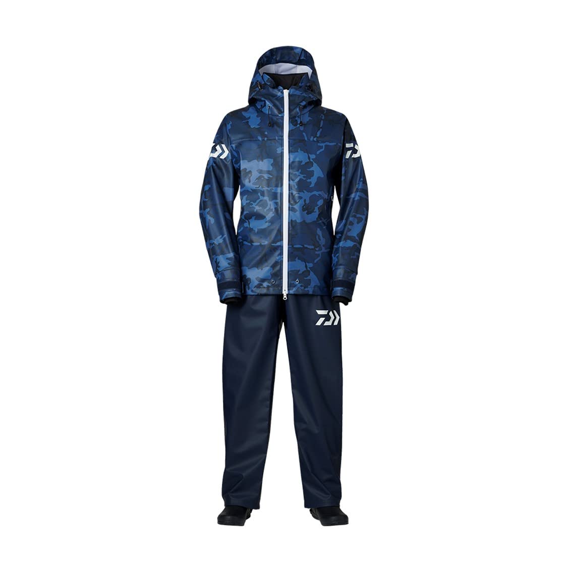 

Raincoat Navy Camo 2XL [Daiwa] DR-6023