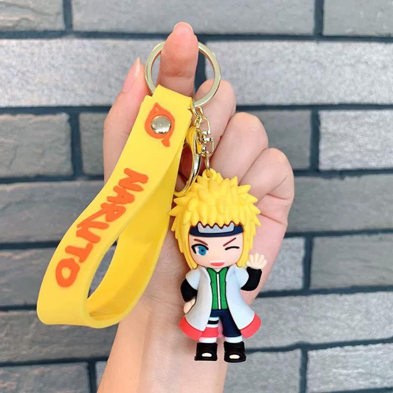 Anime Naruto Acrylic μπρελόκ αξεσουάρ Uzumaki Naruto Cartoon Keyring