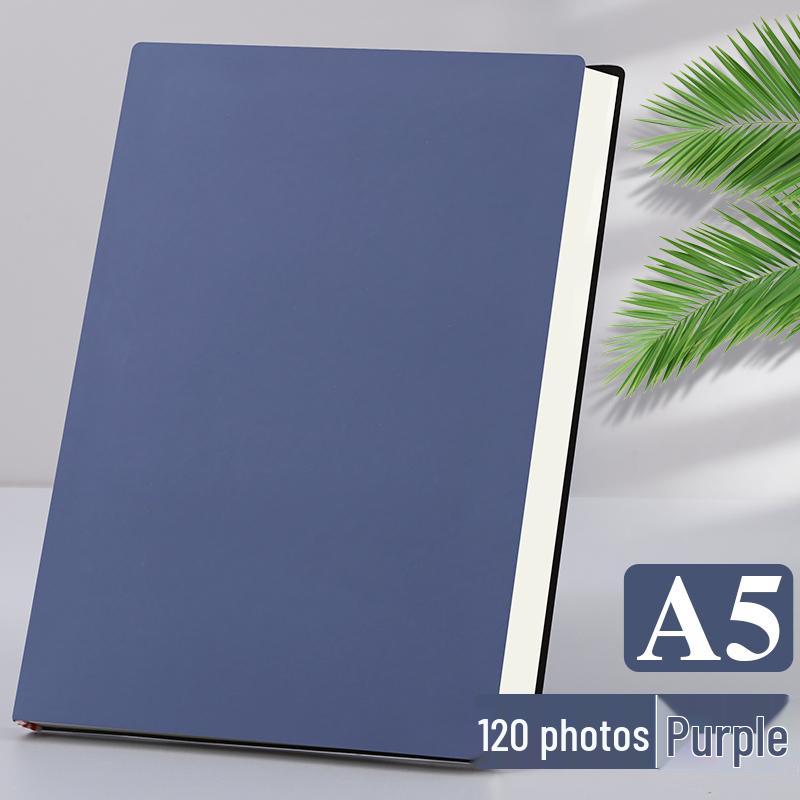 A5 Thickened Notebook - Simple, Retro Design for Students and Business Meetings