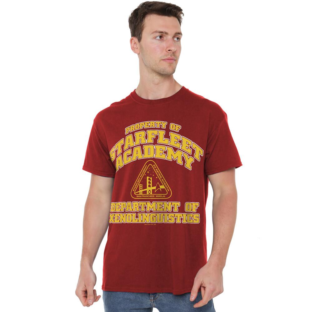 Star Trek Xenolinguistics T-Shirt S-3XL Cardinal XXXL