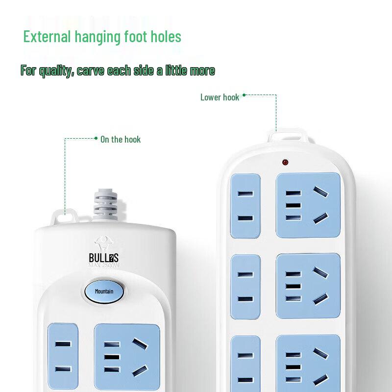 BULL GN-609 6-Outlet Master Control Power Strip