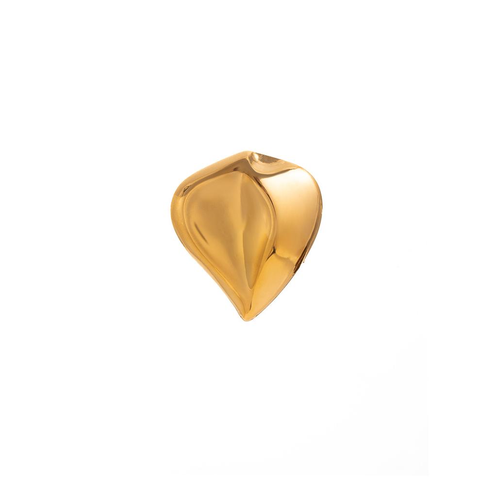 Irregular Love Metal Brooch Light Luxury Niche Pin Corsage