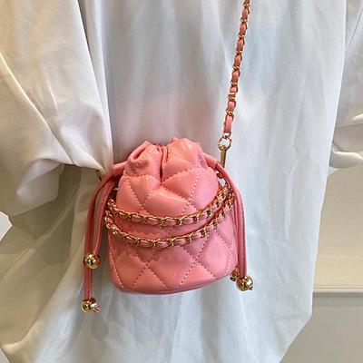 Mini feminine Umhängetasche monochrome Crossbody Bag raffinierte und vielseitige One-Shoulder-Bag