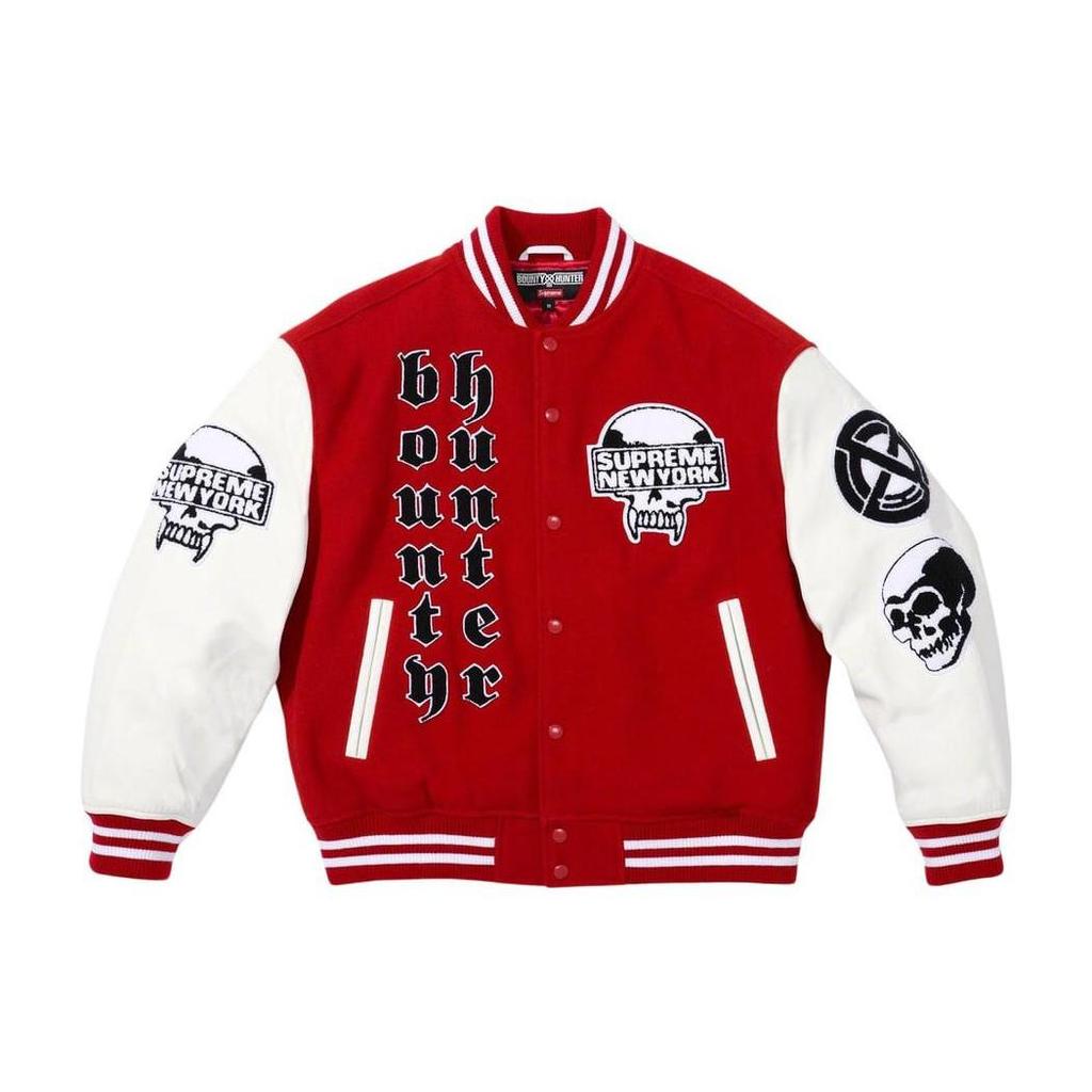 Supreme Bounty Hunter "" varsity jacket SUP-FW23-108