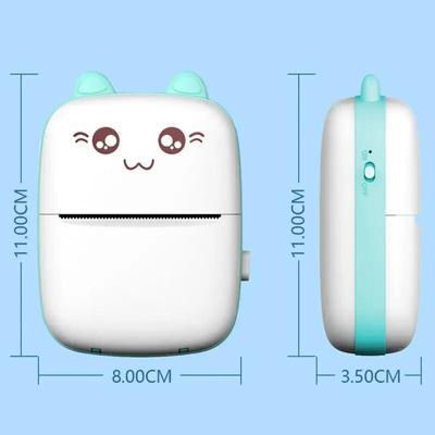 Mini Thermal Printer Portable Wireless Bluetooth Inkless Printer