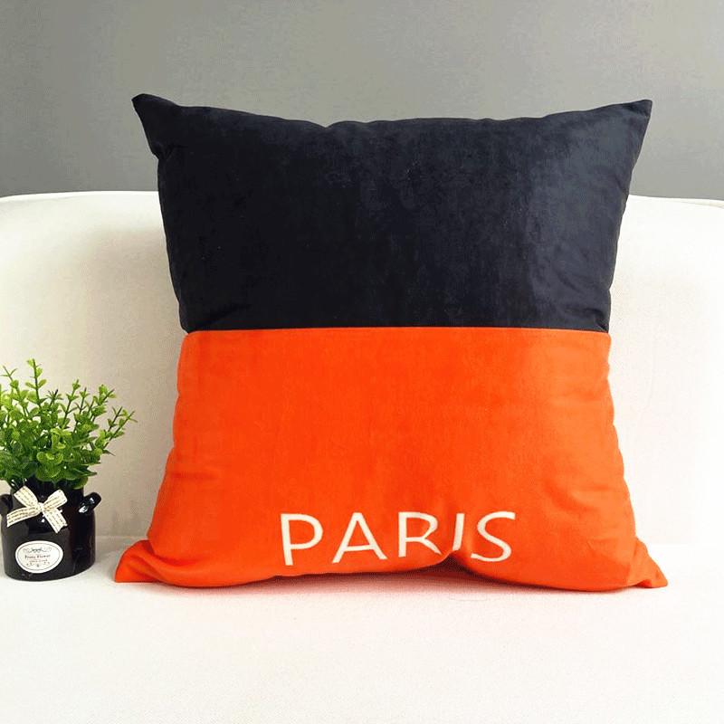 Home Nordic Throw Pillow Cover Sofa Cushion Cover Car Thickened Short Plush Cushion Cover No Pillowcase