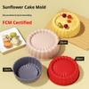 6 Inch Charlotte Cake Pan Silicone Cheesecake Nonstick Round Silicone Baking Mold Cake Molds For Strawberry Shortcake Tart Pie