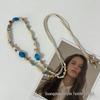 Retro Bohemian Hand-woven Agate Beaded Waist Chain for Women - Elegant Skirt Accessory