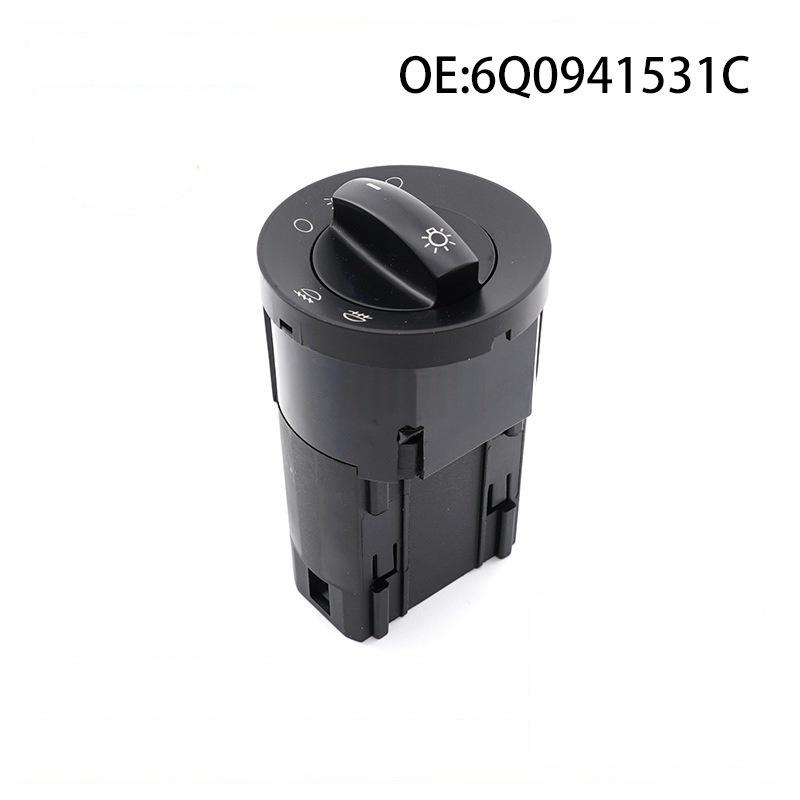 6Q0941531C Auto Car Headlight Switch Fog Lamp For Volkswagen Polo 2002 - 2009 Control Key Button 9+8P