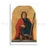 St Florian Icon Patron Saint Of Firefighters Saint Lawrence Archangel Michael Metal Wall Mural Garage Create Tin Sign Poster