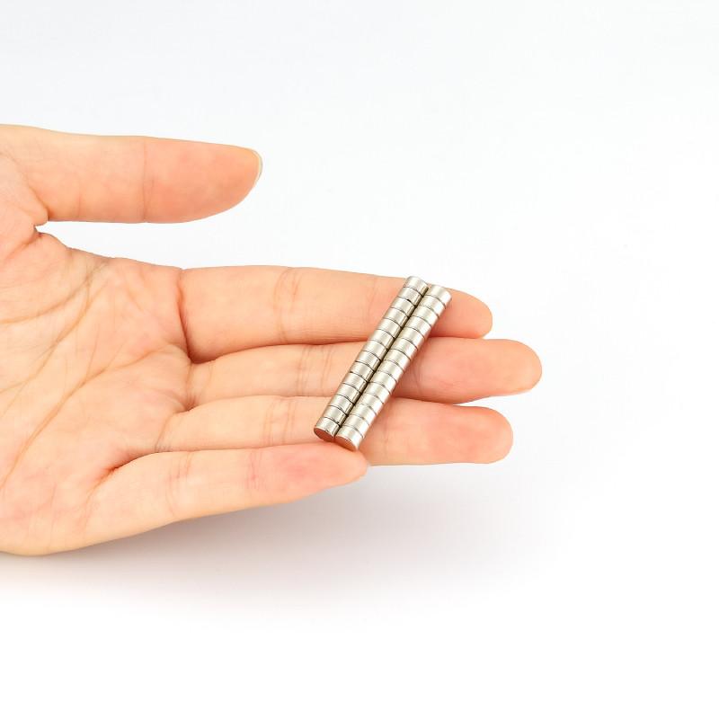 Discs Neodymium Round Magnetic Sheet For Refrigerator Magnets Durable Tool