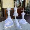 Set of 5 Jewelry Rack Dress High-heeled Shoes Model Earring Necklace Jewelry Holder Organizers Jewelry Display Stand