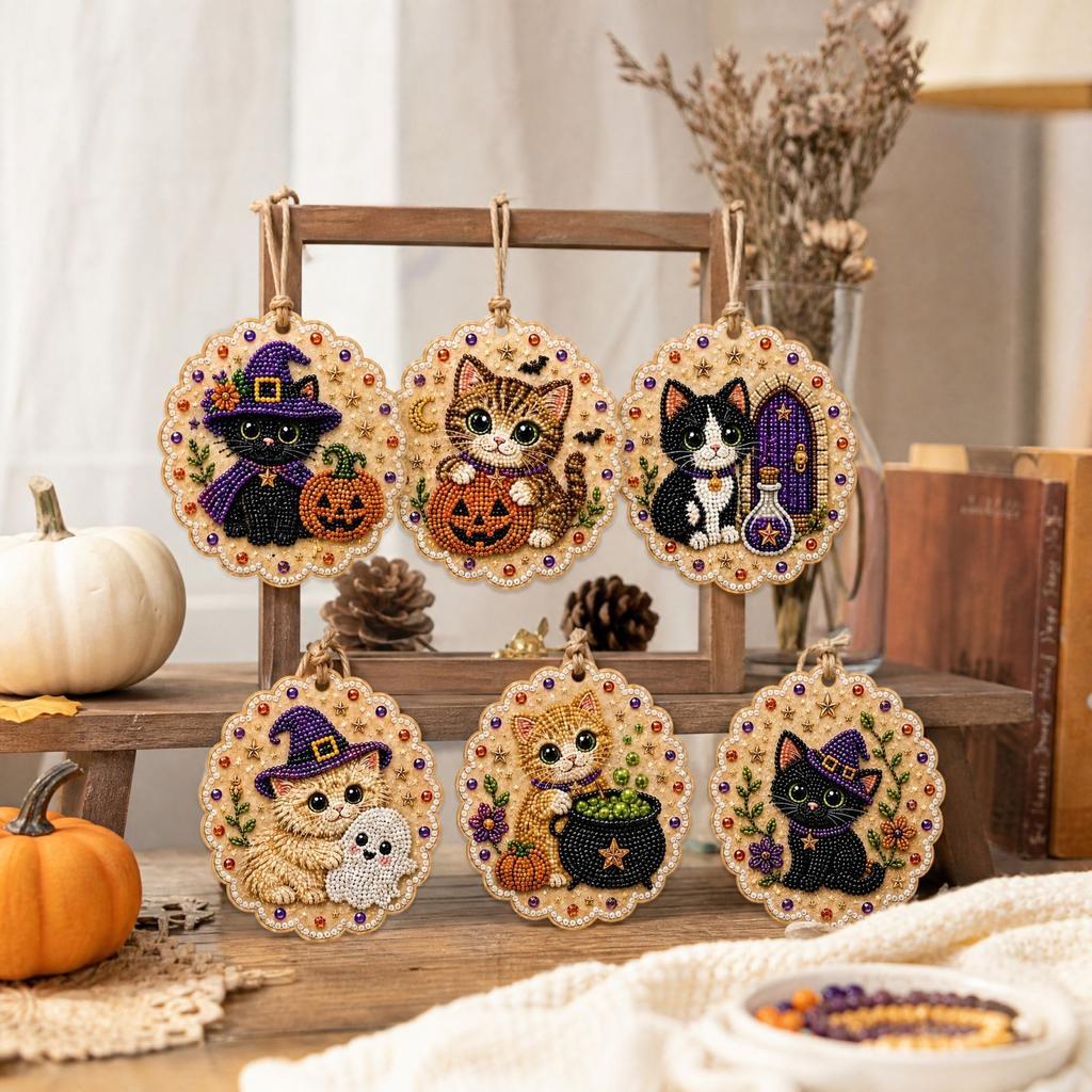 Saisonales Anhänger-Schmuckset zur Hängedekoration - Dekorative Charm-Accessoires