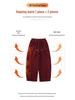 Girls' Plush Corduroy Pants - Autumn Winter 2025 - Thick, Loose, Casual Stylish Children's Wear