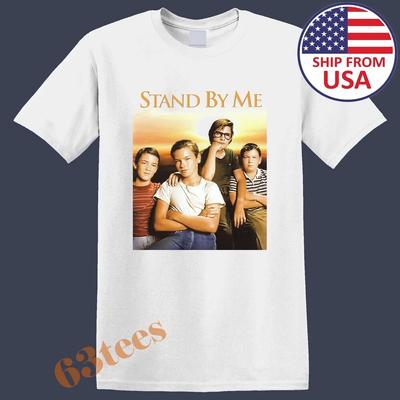 Stand by Me Retro Movie Men's T-Shirt Women's Tee Top Unisex White Size S To 3XL