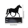 Horse Stall Name Plate Western Room Decor Heavy Duty Gift Metal Stable Supplies Unique Decorative