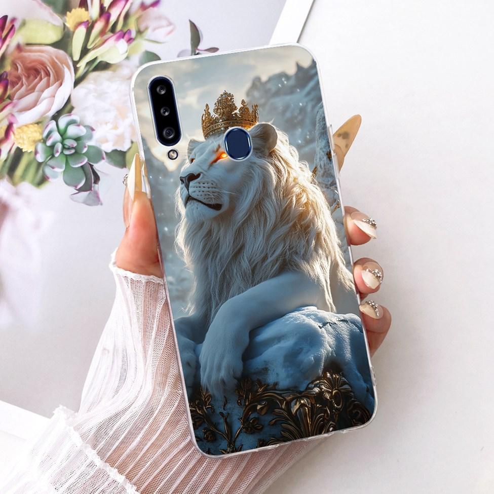 Clear Cover For Samsung A20s Case SM-A207F Cute Fashion Butterfly Funny Painted Casing For Samsung Galaxy A20s SM-A207M SM-A2070