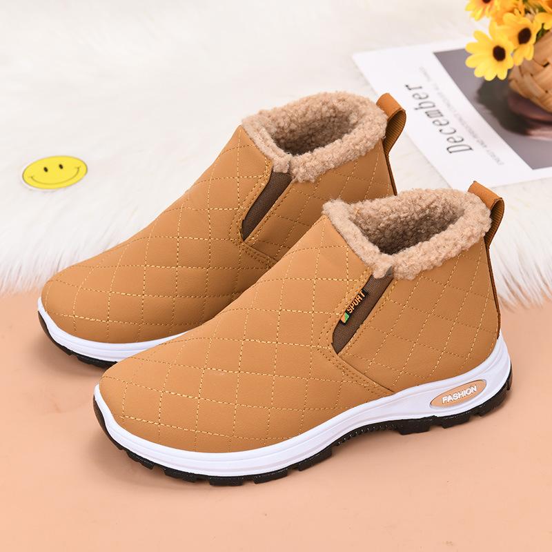 

cotton shoes for women warm short boots outdoor casual cotton boots winter snow boots comfortable casual shoes de mujer 38 хакі