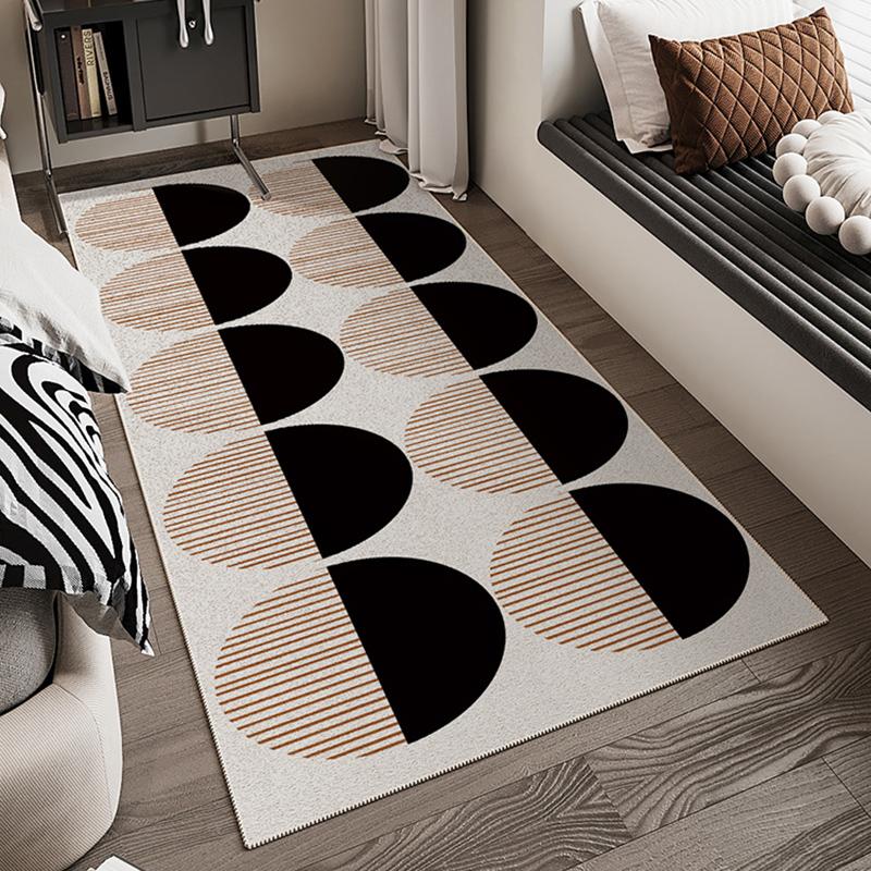 

VIKAMA Vintage Style Loop Pile Carpet Non-Slip and Stain Resistant Bedroom Sofa Bedside Warm Cloakroom Rug Home Decoration 50X120CM(1.6X3.9FT