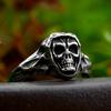 Fashion Punk Hip-hop Skull Ring New Men's Skull Ring
