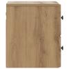 Wall Mounted Nightstand 2 Pcs Artisan Oak 34.5 X 33 X 40 Cm