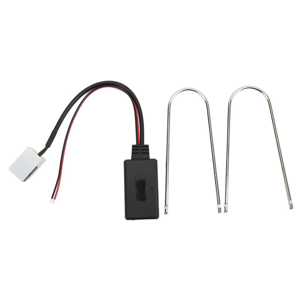 12Pin Bluetooth Module AUX IN Cable Adapter with 2 Remover Replacement for 307 307SW 407 407SW