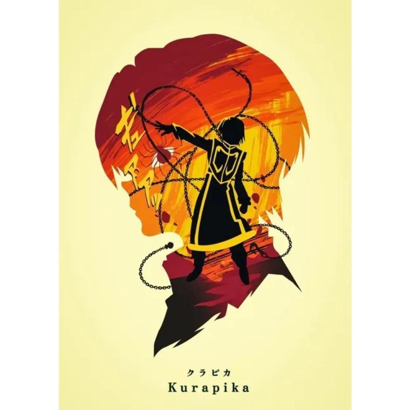 Hunter X Hunter Anime Poster  Killua Kurapika Gon Hisoka  HD Canvas Wall Art  Kawaii Room Decor  Home Decor  Wall Decoration