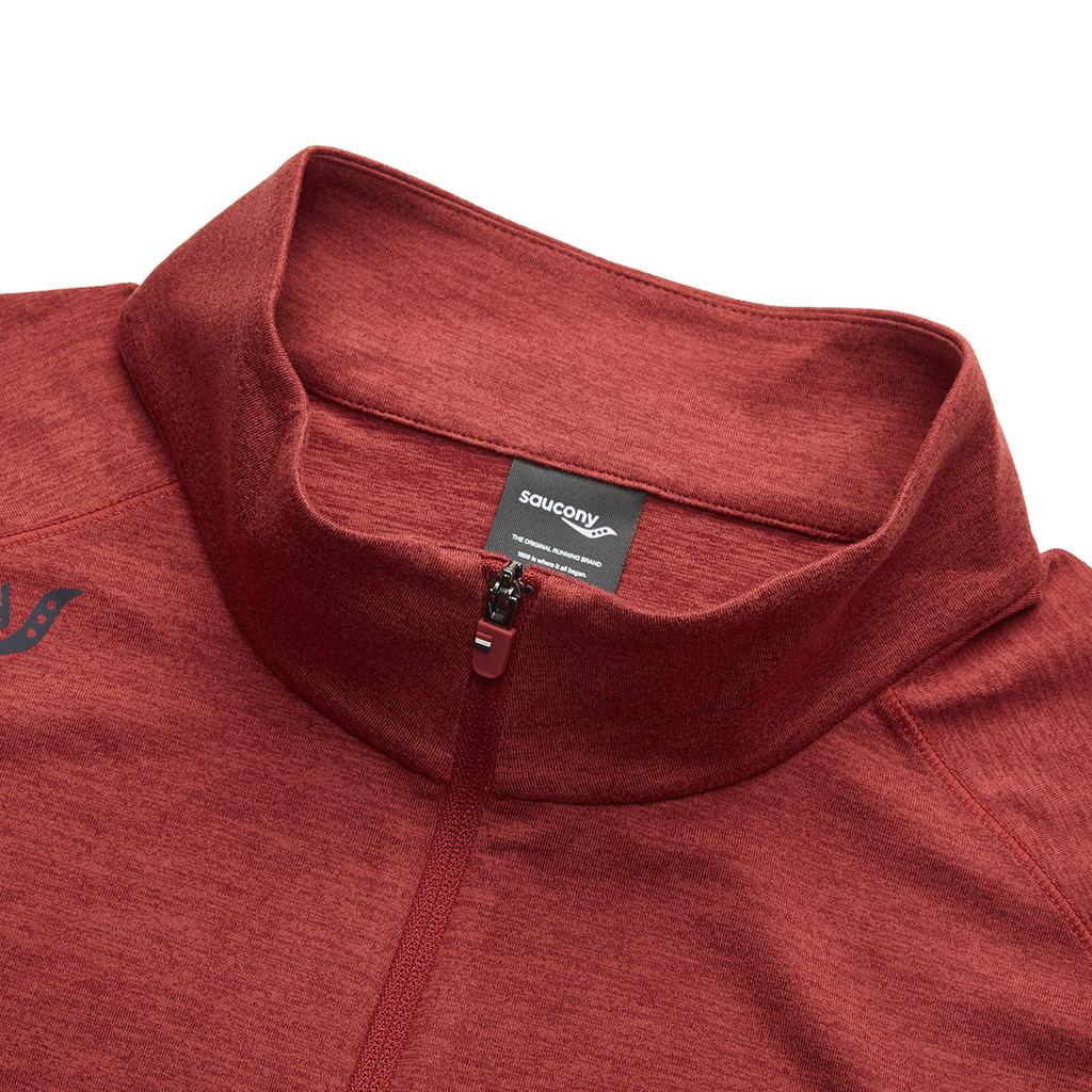 Saucony Simple Comfortable Skin-Friendly Stand Collar Knitted Sweater Unisex sweater SA2269LT21T-RD028