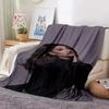 2026 A-Ariana Grande Fashion Singer Soft Blankets,Keep Warm Throw Blanket Comfortable Blanket For Picnic Beds Sofa Home Bedroom