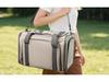 Expandable Multi-Window Cat Carrier Bag - Large Capacity, Breathable, and Portable for Travel