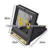 Cross-Border Shooting Practice Net & Target Box with Soft/Water Bullet Storage and Yellow Metal Target.