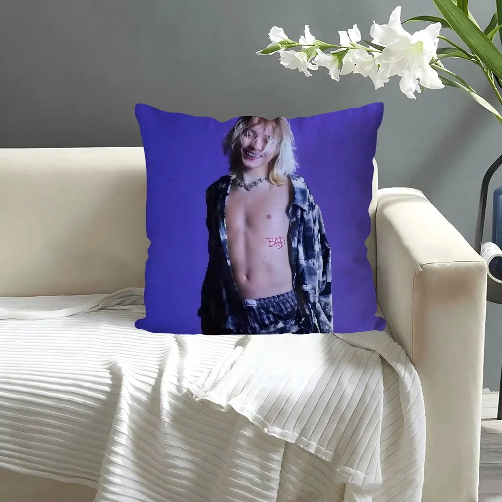 American N-Nettspend Rapper Pillow Case Square Pillow Bedroom Sofa Leisure Comfort Cushion Car Living Room Home Decoration