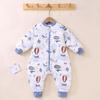 Mulberry Silk Baby Sleep Sack - All-Season Quilted Anti-Kick Split-Leg Design for Autumn & Winter
