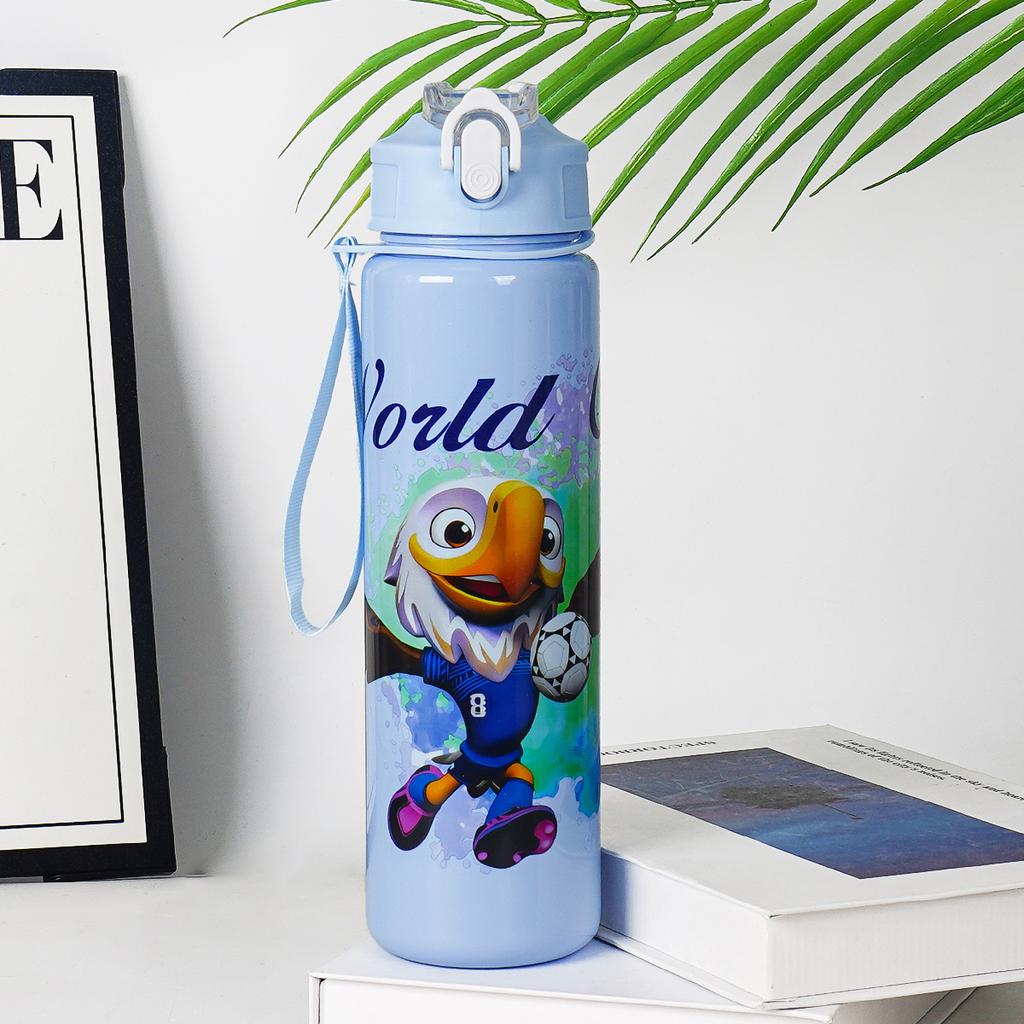 Water Football Bottle Plastic Football Souvenir Drinking Bottle Cute Water Cup For Soccer Sports Dropshiping For Kids Adults Children's Birthday Gift
