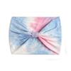 Fascia per capelli tie-dye sportiva e da yoga da donna extra larga da 18 cm