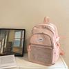 Schoolbag High-value Schoolbag for Female Junior High School Students Cute Japanese Transparent Pain Bag Large Capacity Backpack Student Small