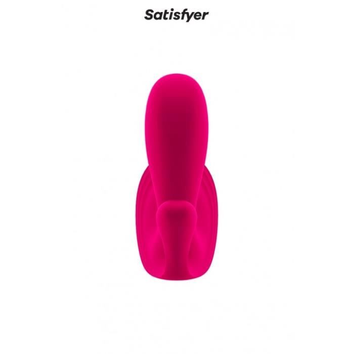 Vibromasseur - Satisfyer - Top Secret+ - Triple Stimulation - Flexible - Rose