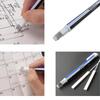 TOMBOW MONO Zero Pen-Style Holder Eraser, Rectangular Tip (2.5 X 5mm), Black Body with 1 Refill Pack (2pcs), Model EH-KUS