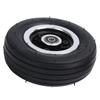 6 Inch Solid Tire 6 X 2 Wheel Rim and Tires Set with Alloy Rims for Electric Scooter Accessories