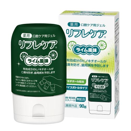 

Snow Brand Beanstalk Medicated Oral Care Gel, Refresh Care (Lime Flavor), 90g (Active Ingredients: Hinokitiol, Dipotassium Glycyrrhizinate, Abrasive-F
