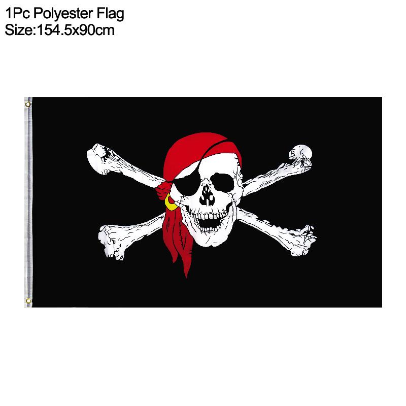 Halloween Pirate Hat Cap Decoration Kids Adult Halloween Masquerade Captain Cosplay Costume Props Pirate Theme Birthday Party