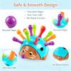 Hedgehog Fine Motor Skills Toy for Kids Early Learning Educational Sorting Game