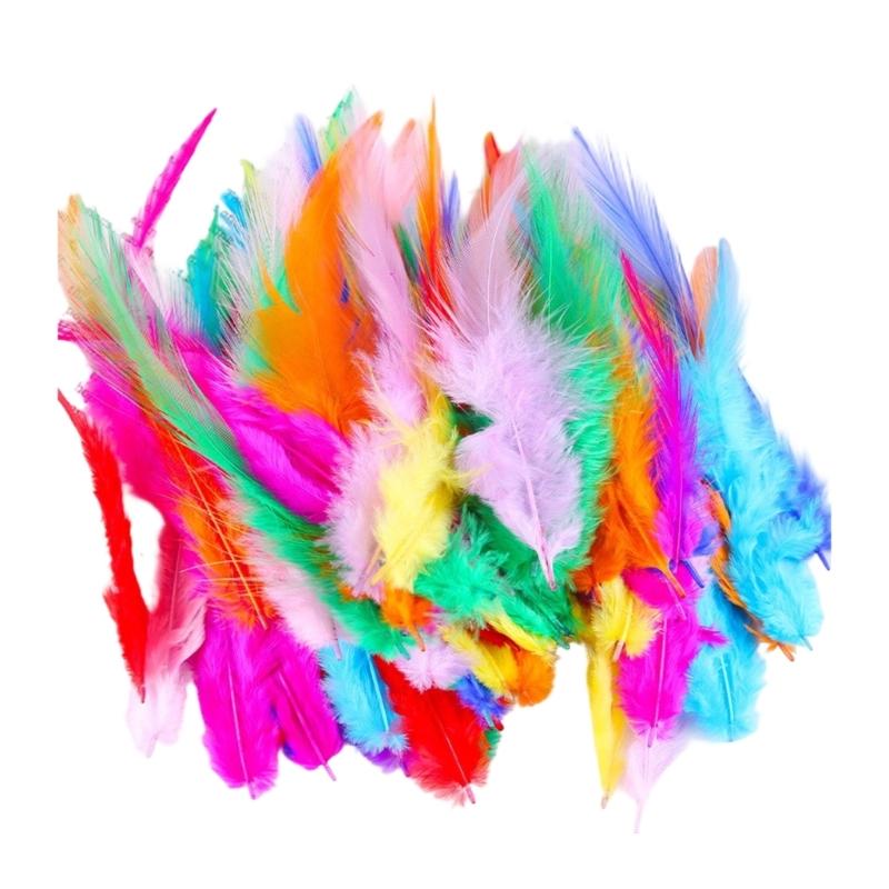 100PCS Stylish Plumage Trims For Enthusiasts Addition To Accessories And Festival Decoration
