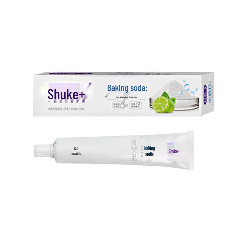 Suke Baking Soda Toothpaste for Gum Care & Whitening (3-Pack)