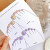 10 Sheets/Lot Nails Display Card Hand Feet False Nail Tips Packing Card Nail Art Storing Cardboard Manicure Showing Cards