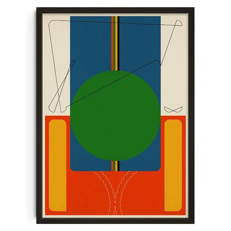 Vintage Abstrakt Füttere deinen Geist Klassische Poster Druck Selbstpflege Wandkunst Leinwandgemälde für Wohnzimmer Schlafzimmer Heimdekor