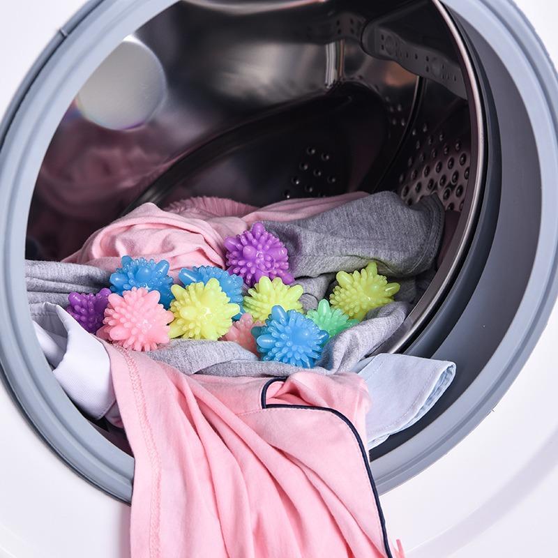 5pcs/lot Reusable Washing Machine Ball Eco Friendly Anti-static Anti-knot Wash Cloths Laundry Ball